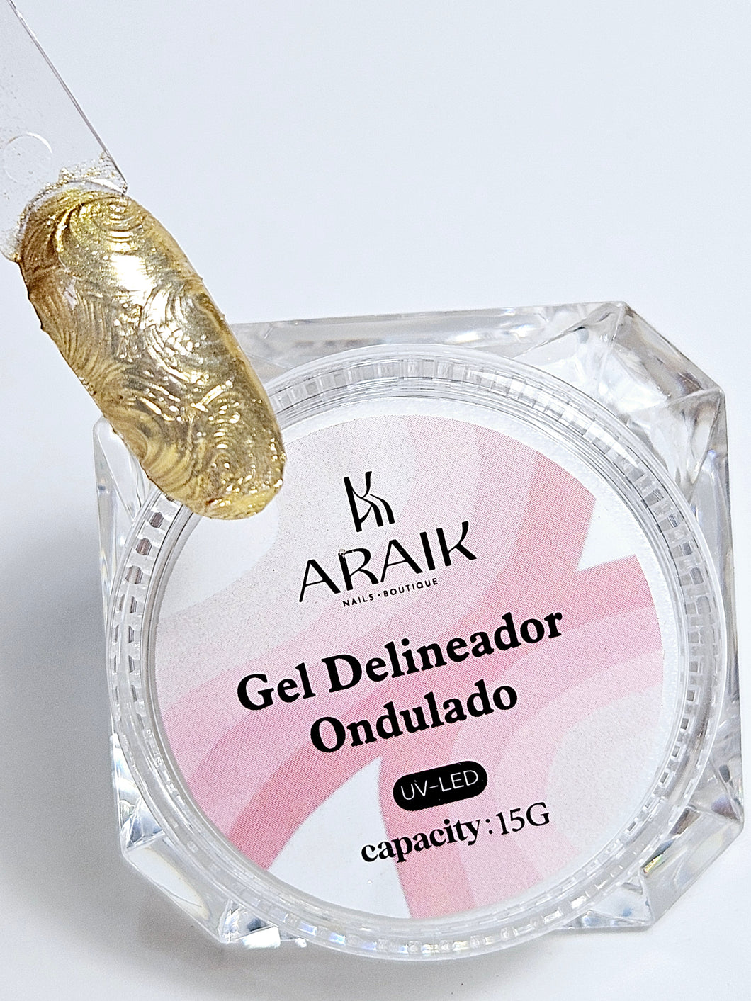 Gel delineador ondulado