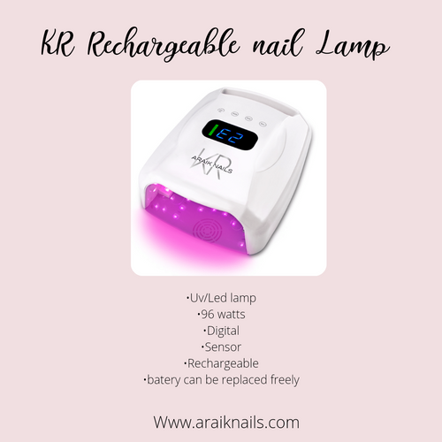 KR Recargable Nail Lamp