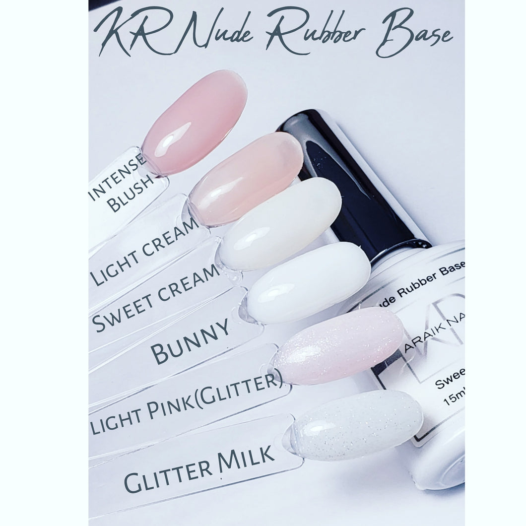 KR  Nude  Rubber Base intense blush